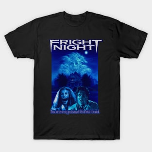 Fright Night, Vintage Horror. (Version 1) T-Shirt